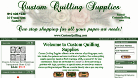 What Customquillingbydenise.com website looked like in 2017 (7 years ago)