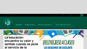 What Colegiossantotomas.cl website looked like in 2017 (7 years ago)