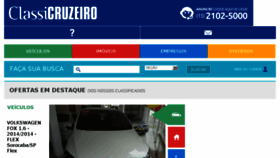 What Classicruzeiro.com.br website looked like in 2017 (8 years ago)