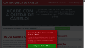 What Contraquedadecabelo.com.br website looked like in 2017 (7 years ago)