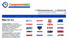 What Componentsmax.com website looked like in 2017 (7 years ago)
