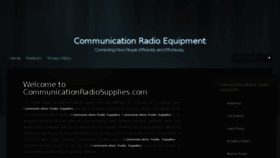 What Communicationradioproducts.com website looked like in 2017 (7 years ago)