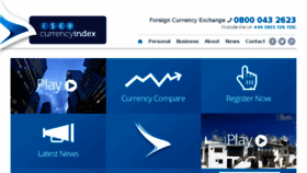 What Currencyindex.co.uk website looked like in 2017 (7 years ago)