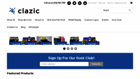 What Clazic.com website looked like in 2017 (7 years ago)