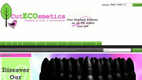 What Cutecosmetics.co.uk website looked like in 2017 (7 years ago)