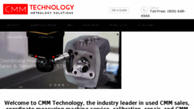 What Cmmtechnology.com website looked like in 2017 (7 years ago)
