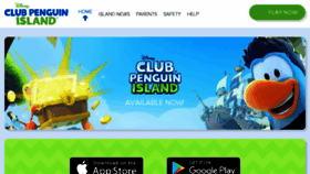 What Clubpenguin.com website looked like in 2017 (6 years ago)