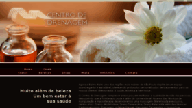 What Centrodedrenagem.com.br website looked like in 2017 (7 years ago)