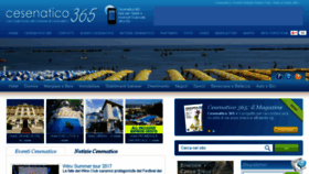 What Cesenatico365.it website looked like in 2017 (7 years ago)