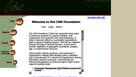 What Camonline.org website looked like in 2017 (7 years ago)