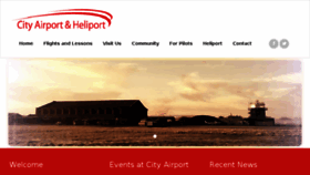 What Cityairportandheliport.com website looked like in 2017 (7 years ago)