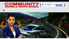 What Communitydriving.com website looked like in 2017 (7 years ago)