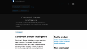 What Csi.cloudmark.com website looked like in 2017 (8 years ago)