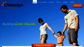 What Chemosynltd.com website looked like in 2017 (7 years ago)