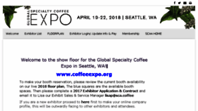 What Coffeeexpo.info website looked like in 2017 (6 years ago)