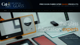 What Catiglass.com website looked like in 2017 (8 years ago)