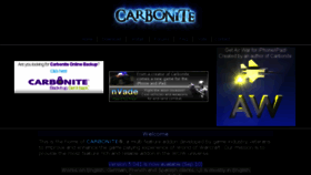 What Carboniteaddon.com website looked like in 2017 (7 years ago)