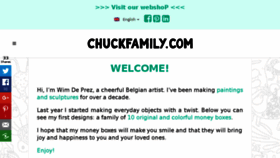 What Chuckfamily.com website looked like in 2017 (7 years ago)