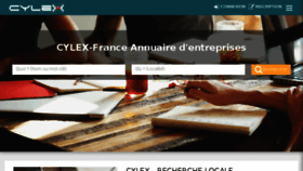 What Cylex.fr website looked like in 2017 (7 years ago)