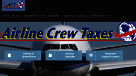 What Crewtaxes.com website looked like in 2017 (6 years ago)