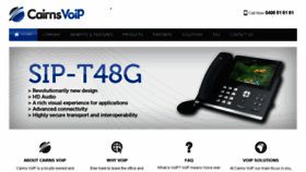 What Cairnsvoip.com.au website looked like in 2017 (6 years ago)