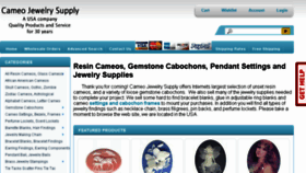 What Cameojewelrysupply.com website looked like in 2017 (7 years ago)