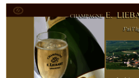 What Champagne-e-liebart.fr website looked like in 2017 (7 years ago)