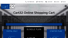 What Cart32.com website looked like in 2017 (7 years ago)