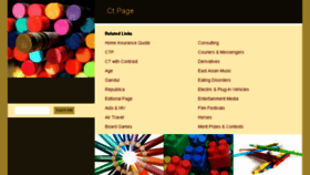 What Ctpage.com website looked like in 2017 (7 years ago)