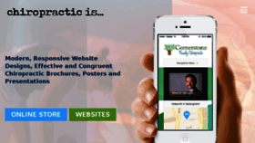 What Chiropracticis.com website looked like in 2017 (7 years ago)