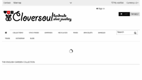 What Cloversoul.co.uk website looked like in 2017 (7 years ago)