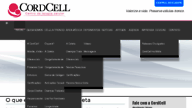 What Cordcell.com.br website looked like in 2017 (7 years ago)