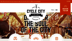 What Cyclevancouver.com website looked like in 2017 (7 years ago)