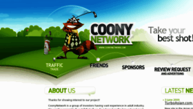 What Coonynetwork.com website looked like in 2017 (7 years ago)