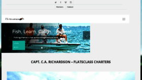 What Captaincarichardson.com website looked like in 2017 (7 years ago)