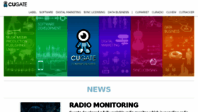 What Cugate.com website looked like in 2017 (6 years ago)