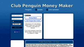 What Clubpenguincoins.com website looked like in 2017 (7 years ago)