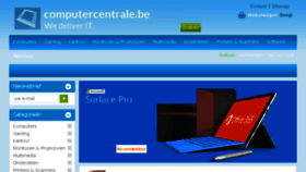What Computercentrale.be website looked like in 2017 (8 years ago)