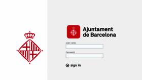 What Correu.bcn.cat website looked like in 2017 (7 years ago)