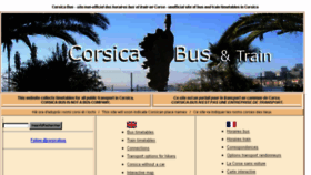 What Corsicabus.org website looked like in 2017 (7 years ago)