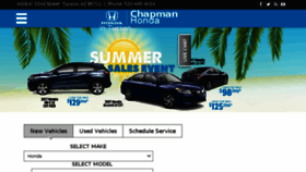 What Chapmanhonda.com website looked like in 2017 (7 years ago)