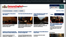 What Comunecagliarinews.it website looked like in 2017 (7 years ago)