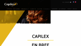What Capilexbeaute.ca website looked like in 2017 (7 years ago)