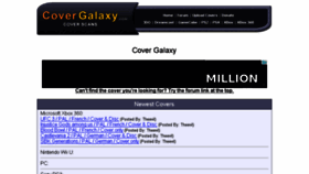 What Covergalaxy.com website looked like in 2017 (6 years ago)