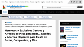 What Centrosdemesaparaboda.com website looked like in 2017 (6 years ago)