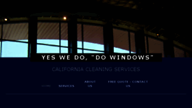 What Cleaningservicescalifornia.com website looked like in 2017 (7 years ago)