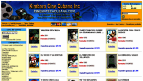 What Cinematecacubana.com website looked like in 2017 (6 years ago)
