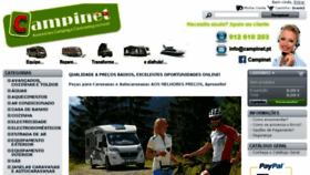What Campinet.pt website looked like in 2017 (7 years ago)