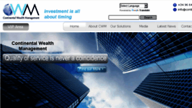 What Continentalwealth.com website looked like in 2017 (7 years ago)