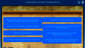 What Countyimports.com website looked like in 2017 (7 years ago)